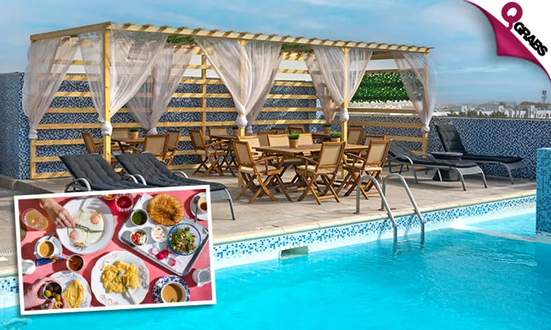 Breakfast Buffet with Pool Access!